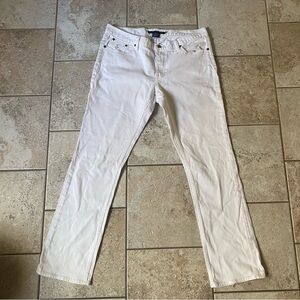 Men’s Ralph Lauren Sport White Jeans, 32x30, Great Condition